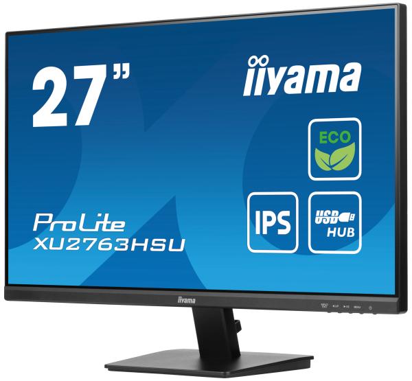 iiyama ProLite/ XU2763HSU-B1/ 27"/ IPS/ FHD/ 100Hz/ 3ms/ Black/ 3R 