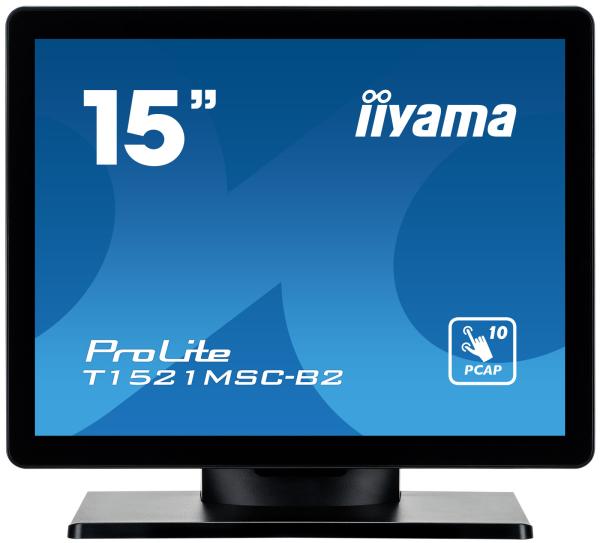 15" iiyama T1521MSC-B2:IPS, XGA, PCAP, HDMI