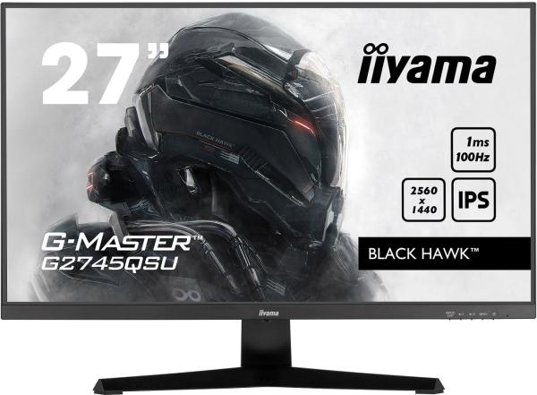 iiyama G-Master/ G2745QSU-B1/ 27"/ IPS/ QHD/ 100Hz/ 1ms/ Black/ 3R