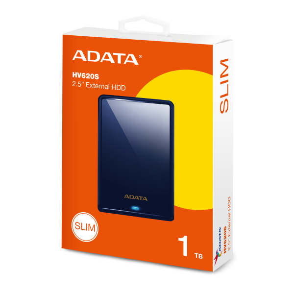 ADATA HV620S 1TB ext. 2, 5" HDD modrý 