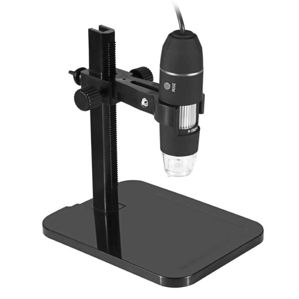 W-Star Digitální mikroskop DM1000H2, 1000x, FHD, přísvit W10, stativ, černá, USB