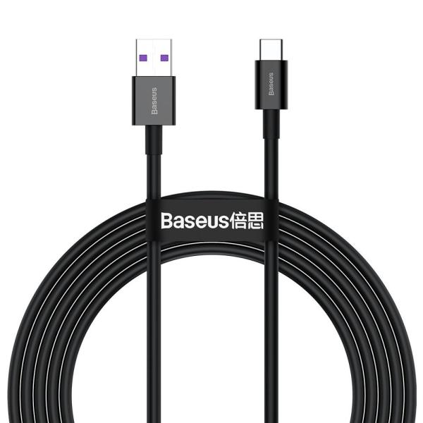 Baseus Dátový kábel Superior Series USB/ USB-C 66W 2m (11V 6A) čierny