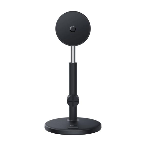 Baseus Otočný držiak MagPro Desktop Phone Stand čierny