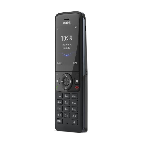 Yealink W78P, IP DECT báza + rúčka, PoE, 2, 4" bar.disp., až 10 rúčok 