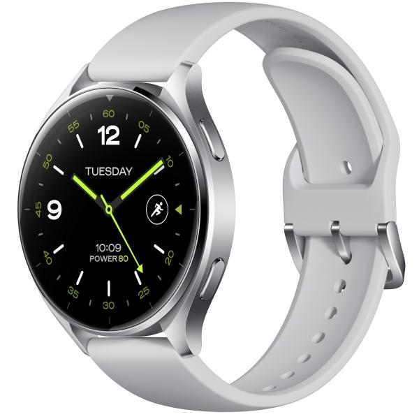 Xiaomi Watch 2/ 46mm/ Silver/ Šport Band/ Gray 