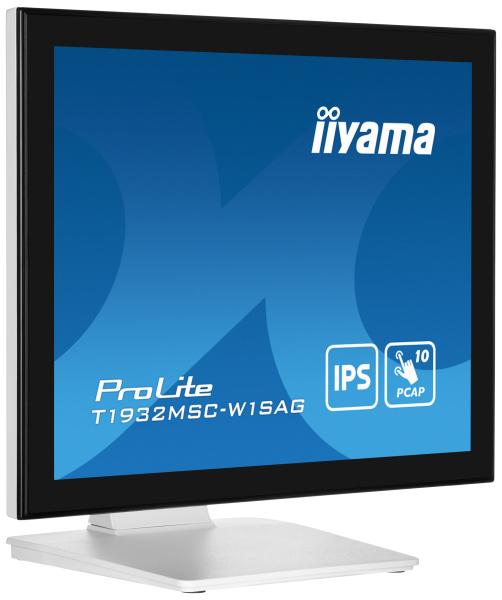 19" iiyama T1932MSC-W1SAG:IPS, SXGA, PCAP, HDMI, DP,  