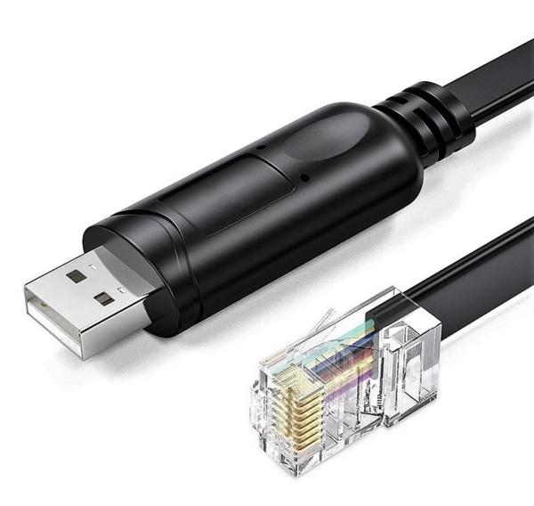 W-Star Redukcia USB/ RJ45, 1, 5m, console cable RS232, CCRJ45RS232