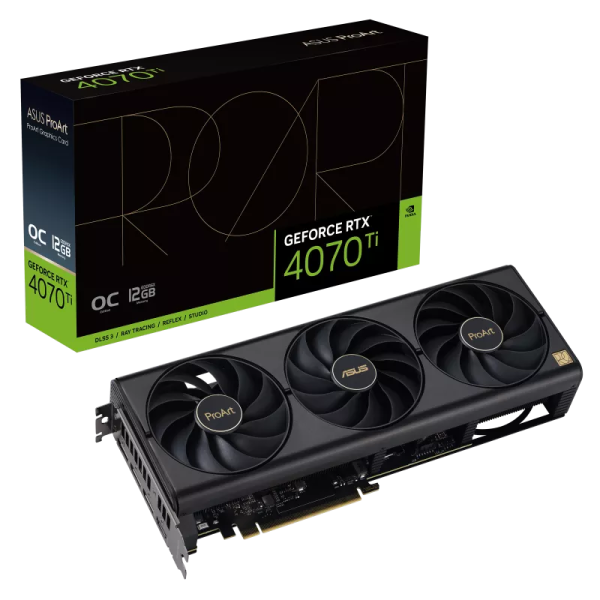 ASUS ProArt GeForce RTX 4070 Ti/ OC/ 12GB/ GDDR6x 