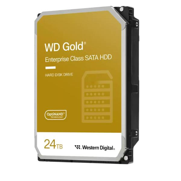 WD Gold 3,5" HDD 24 TB 7200RPM 512MB SATA 6Gb/s