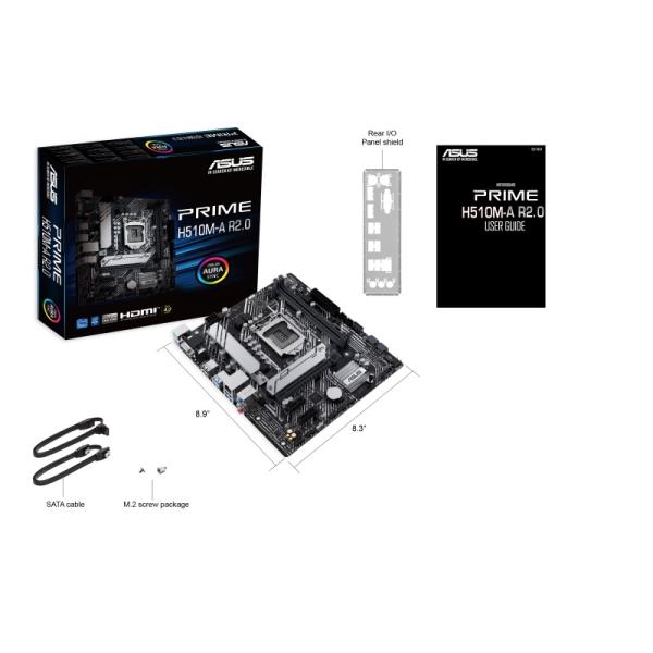 ASUS PRIME H510M-A R2.0/ LGA 1200/ mATX 