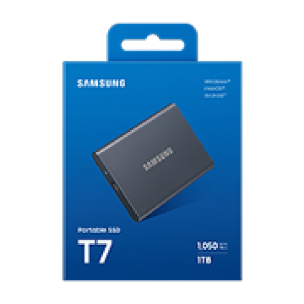 SSD 1TB Samsung externí, stříbrný 