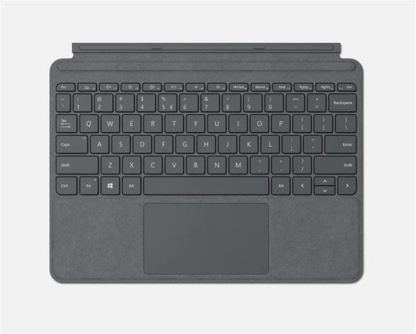 Microsoft Surface Go Type Cover (Light Charcoal), Commercial, CZ&SK