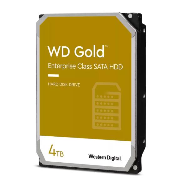 WD Gold/ 4TB/ HDD/ 3.5"/ SATA/ 7200 RPM/ 5R