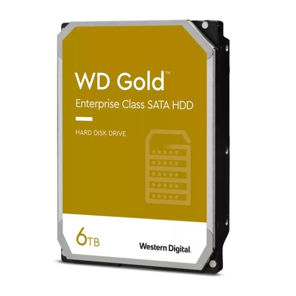 WD Gold/ 6TB/ HDD/ 3.5"/ SATA/ 7200 RPM/ 5R