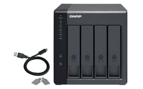 QNAP TR-004 rozširovacia jednotka pre PC alebo QNAP NAS (4x SATA / 1 x USB 3.0 typu C)