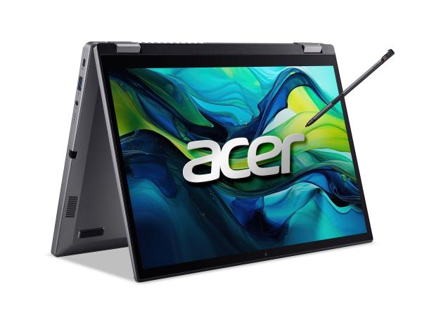 Acer Aspire Spin 14/ ASP14-51MTN-32HY/ 3-100U/ 14"/ WUXGA/ T/ 16GB/ 512GB SSD/ UHD/ W11H/ Gray/ 2R 