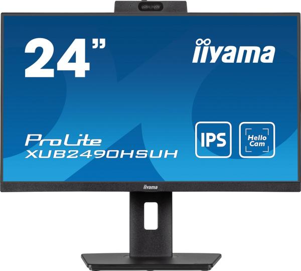 iiyama ProLite/ XUB2490HSUH-B1/ 23, 8"/ IPS/ FHD/ 100Hz/ 4ms/ Black/ 3R