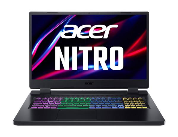 ACER NTB Acer Nitro 5 (AN517-55-5519), i5-12450H, 17, 3" 1920x1080, 16GB, 1TB SSD, RTX2050, W11H, Obsidian Black