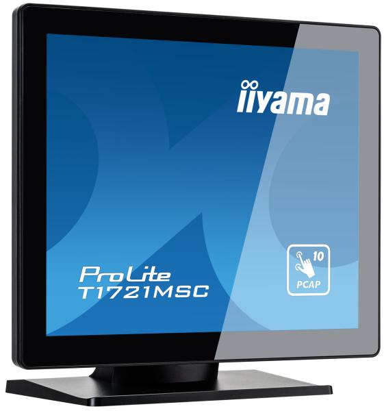 17" iiyama T1721MSC-B2: PCAP, 10P, HDMI, repro 