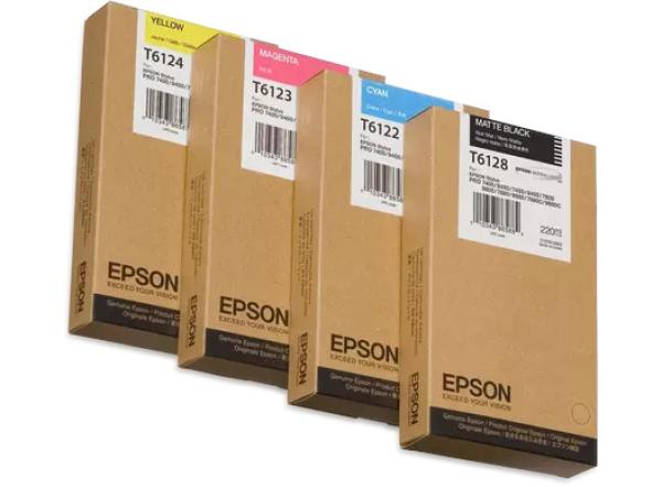 Epson T612 220ml Matte Black 