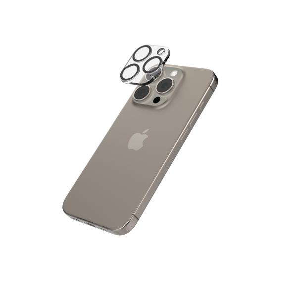InvisibleShield Elite sklo fotoaparátu iPhone 15 Pro/ 15 Pro Max