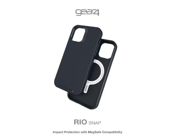 GEAR4 D3O Rio Snap kryt iPhone 12 mini čierny