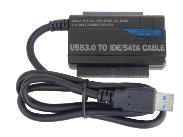 PremiumCord USB 3.0 - SATA + IDE adaptér s káblom 