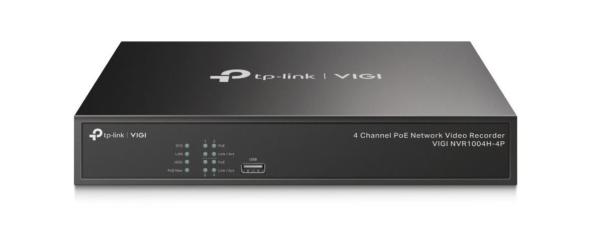 VIGI NVR1004H-4P-2TB 4 Channel PoE NVR 2TB HDD