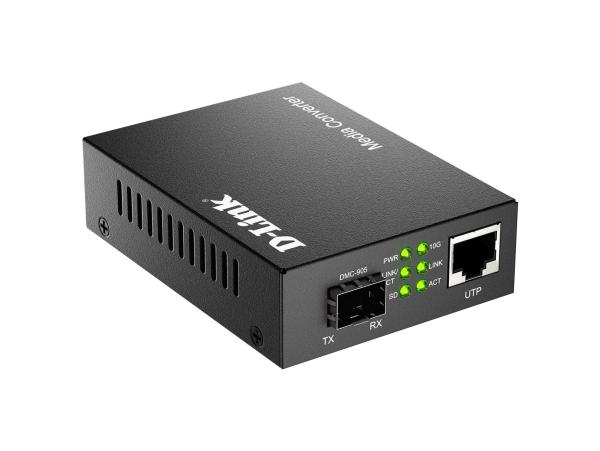 D-Link DMC-905/ E - 10G/ 5G/ 2.5G/ 1G RJ-45 port to 1 x 10GBASE-X SFP+ port Media Converter (300m) 