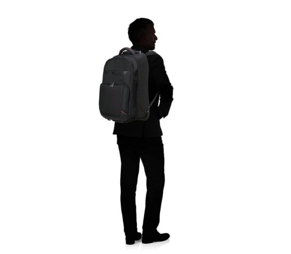 Samsonite PRO-DLX 6 Laptop Backpack/ WH 17.3" Black 