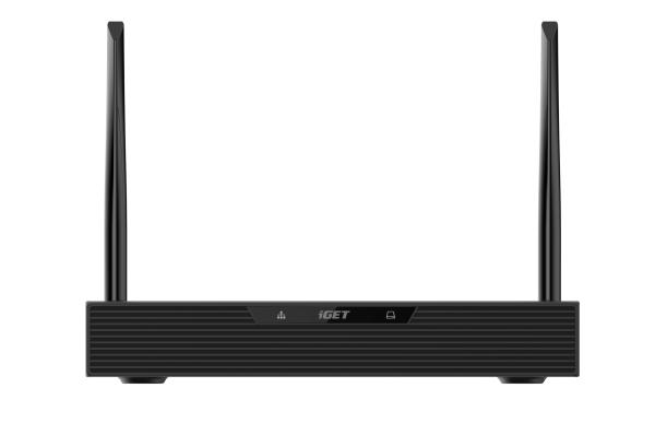 iGET HOME NVR N4C4 - CCTV bezdrôtový Wi-Fi set FullHD 1080p, 4CH NVR + 4x kamera 1080p so zvukom 