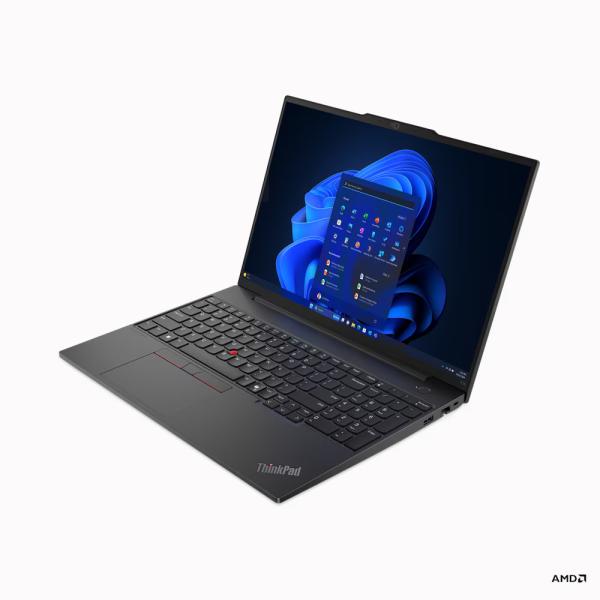 Lenovo ThinkPad E/ E16 Gen 2 (AMD)/ R5-7535HS/ 16"/ WUXGA/ 16GB/ 512GB SSD/ AMD int/ W11P/ Black/ 3R 