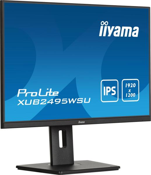 iiyama ProLite/ XUB2495WSU-B7/ 24, 1"/ IPS/ FHD/ 75Hz/ 4ms/ Black/ 3R 