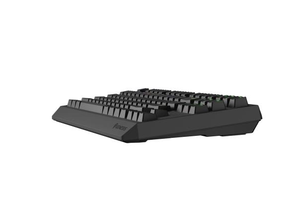 GENESIS herní klávesnice THOR 230/ TKL/ RGB/ Outemu Panda/ Bezdrátová USB + Bluetooth/ US layout/ Černá 