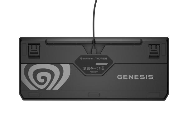 GENESIS herná klávesnica THOR 230/ TKL/ RGB/ Outemu Panda/ Drôtová USB/ US layout/ Naval Blue Positive 
