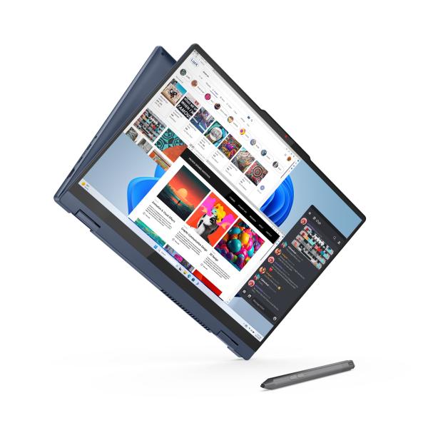 Lenovo IdeaPad 5/ 2-in-1 16AHP9/ R7-8845HS/ 16"/ 2048x1280/ T/ 16GB/ 1TB SSD/ AMD int/ W11H/ Blue/ 2R 