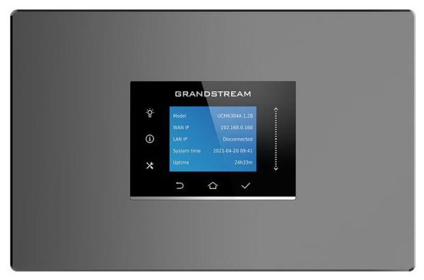 Grandstream UCM6304 Audio VoIP PBX, 1000 uživ., 150 soub. hov., audiokonf. 120úč., 4xFXO, 4xFXS port