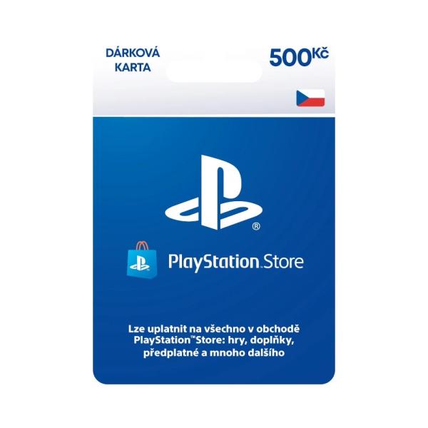 PlayStation Live Cards 500Kč Hang pre CZ PS Store