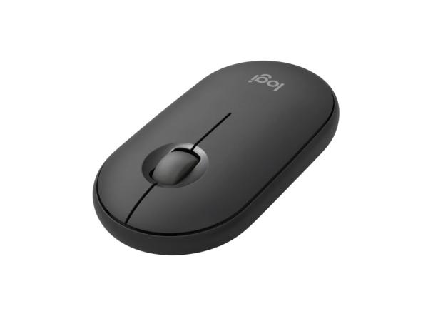 Logitech Pebble Mouse 2 M350s/ Cestovná/ Optická/ 4 000 DPI/ Bezdrôtová Bluetooth/ Grafitová 