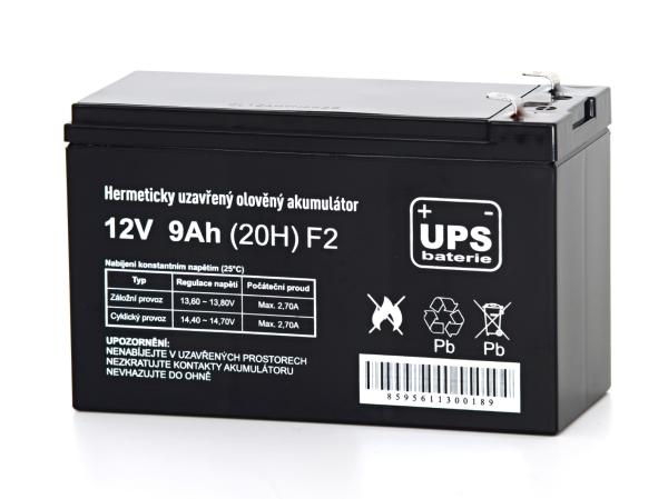 UPS batéria 12V 9Ah F2