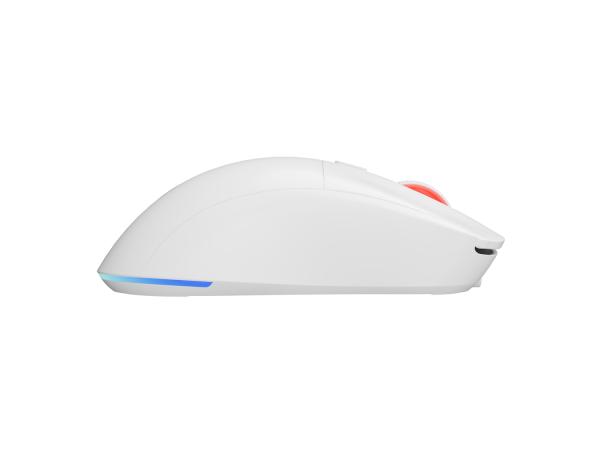 Genesis herná bezdrôtová myš ZIRCON XIII. biela/ Herná/ Optická/ 26 000 DPI/ Bezdrôtová USB + Bluetooth/ B 