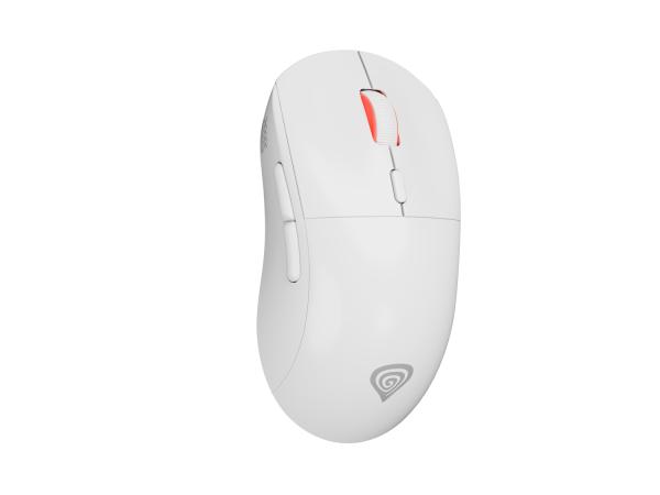 Genesis herní bezdrátová myš ZIRCON XIII. bílá/ Herní/ Optická/ 26 000 DPI/ Bezdrátová USB + Bluetooth/ B