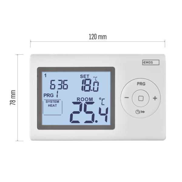 EMOS Programovateľný termostat-drôtový P5607 