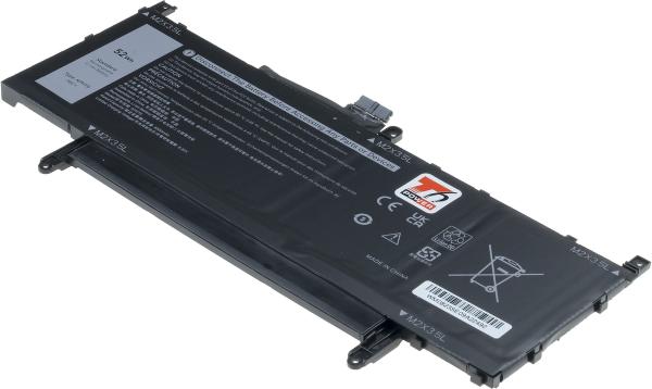 Batéria T6 Power Dell Latitude 15 9510, 9510 2in1, 6800mAh, 52Wh, 4cell, Li-poly