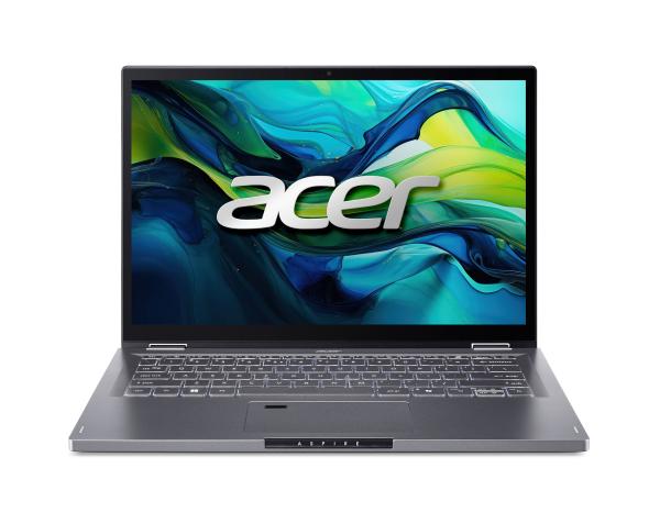 Acer Aspire Spin 14/ ASP14-51MTN-76GZ/ 7-150U/ 14"/ WUXGA/ T/ 32GB/ 1TB SSD/ Iris Xe/ W11H/ Gray/ 2R