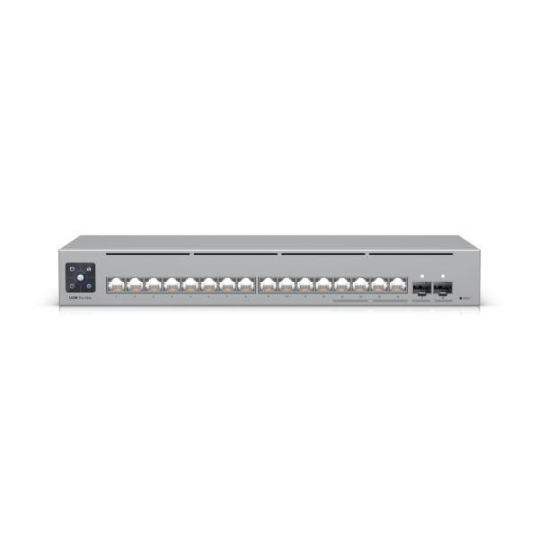 Ubiquiti A 16-port, Layer 3 Etherlighting™ switch 2.5 GbE and versatile mounting options