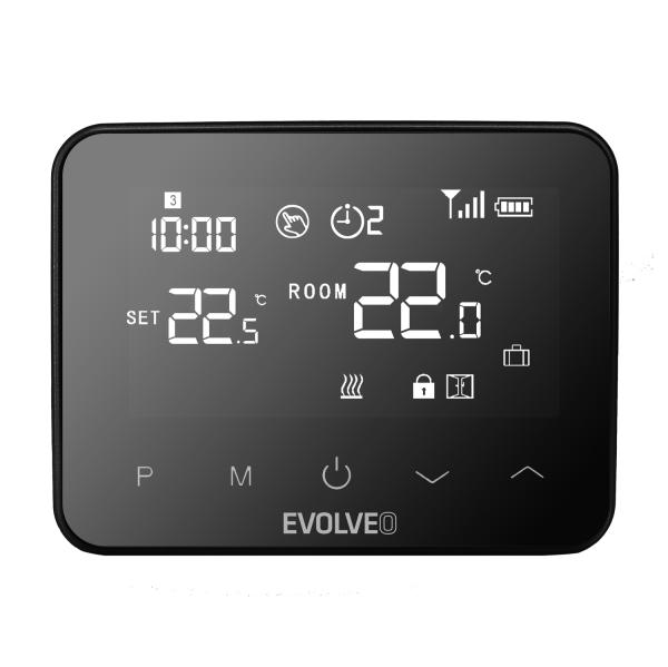 EVOLVEO Thermal, šikovný bezdrôtový programovateľný termostat 
