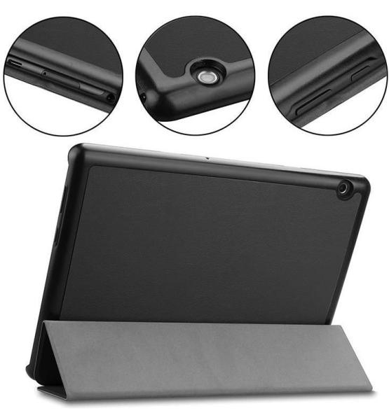 Tactical Book Tri Fold Puzdro pre Lenovo Tab M11/ M11 LTE (TB-330FU/ TB-330XU) Black 