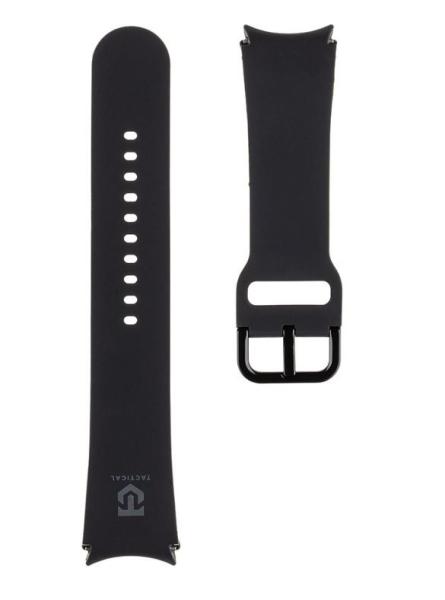 Tactical 848 Silikónový Remienok Quick Release pre Samsung Galaxy Watch 6 40mm Black