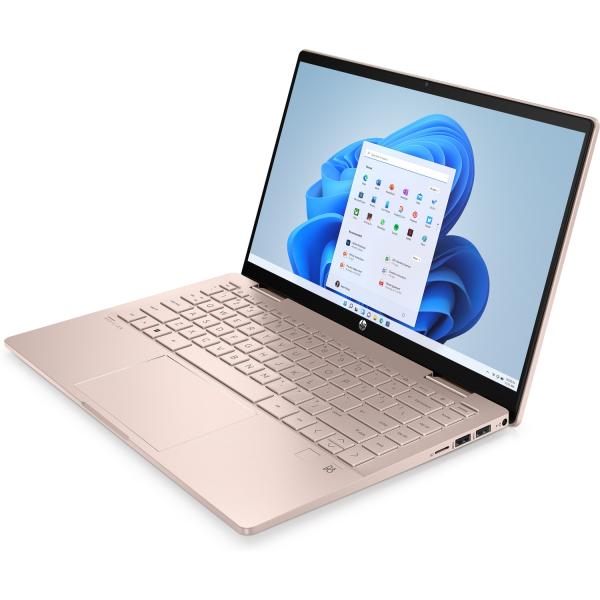 HP Pavilion x360/ 14-ek1013nc/ i7-1355U/ 14"/ FHD/ T/ 16GB/ 1TB SSD/ UHD/ W11H/ Pink/ 2R 